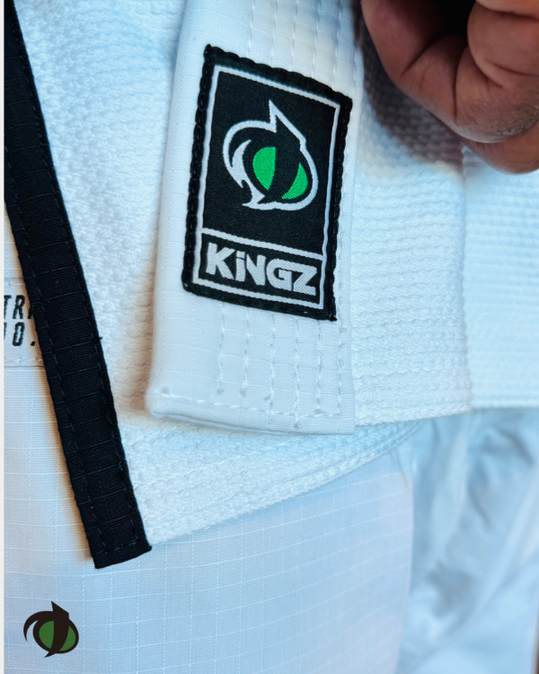 Jacaré Jiu Jitsu Gi - White - Ultra Light Edition Adult - Image 9