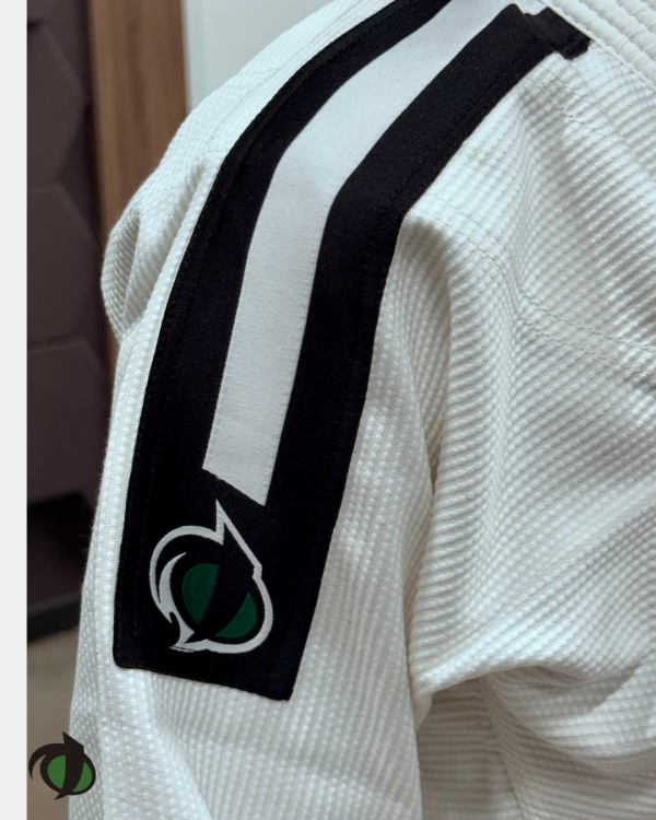 Jacaré Prime Jiu Jitsu Gi – White – Edition Kids - Image 6