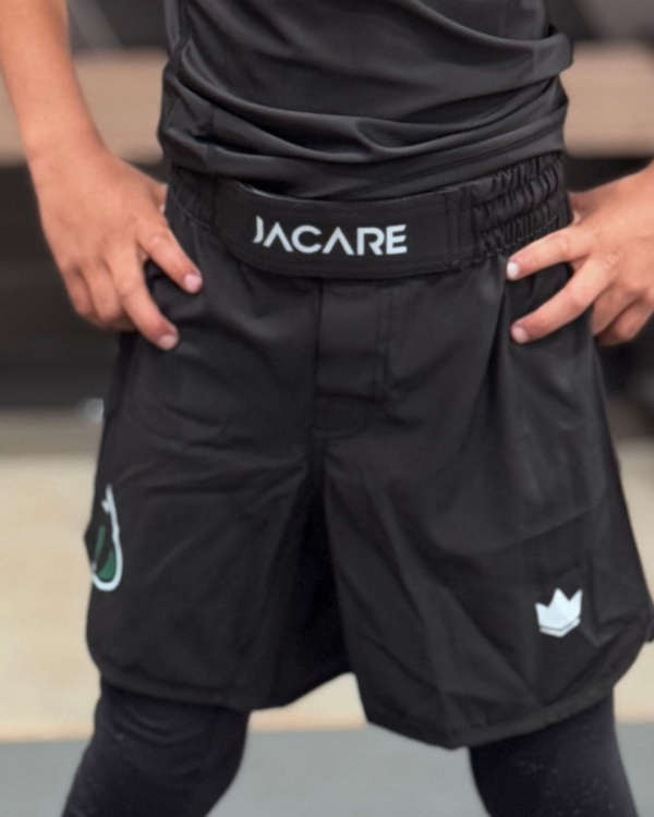 Jacaré  Black Shorts Kids - Image 3