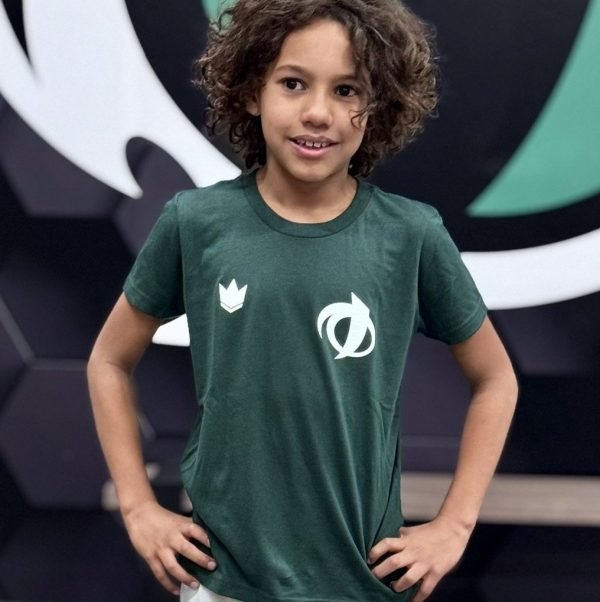 Jacaré Dark Green T-Shirt Kids - Image 5