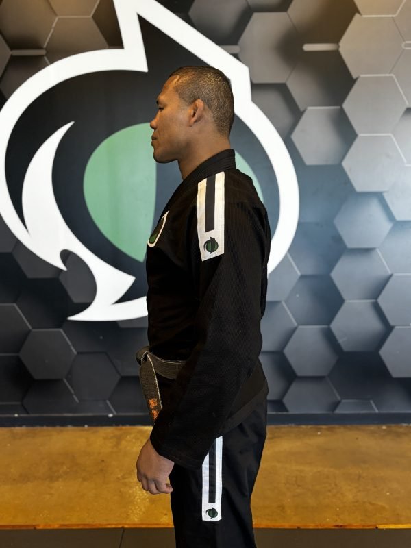 Jacaré Prime Jiu Jitsu Gi - Black - Image 2